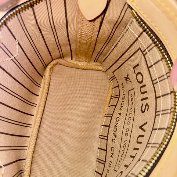 Louis Vuitton Neverfull BB Monogram Beige Bag Only - Picture 10 of 16
